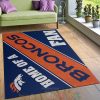 Denver Broncos Team Nfl Area Rugs