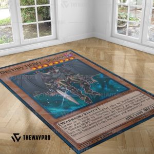 Destiny Hero Dogma Yu Gi Oh Carpet Rug