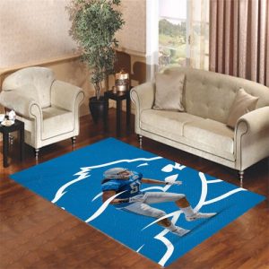 Detroit Lions Wallpaper Living Room Carpet Rugs