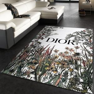 Dior Area Rugs Fashion Brand Rug Floor Decor Home Decor