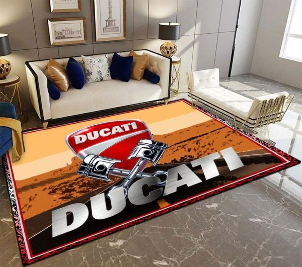 Diqr1005 Ducati Rug Carpet Decor