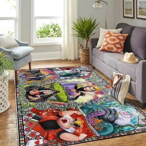 Disney Aladdin Movie Living Room Area Rug Carpet