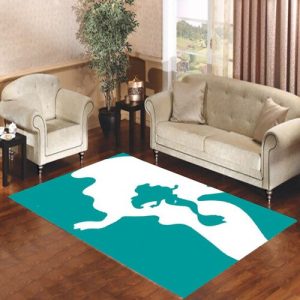 Disney Ariel The Little Mermaid Living Room Carpet Rugs