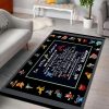 Disney In The Castle Ver 1 Living Room Area Rug For Christmas