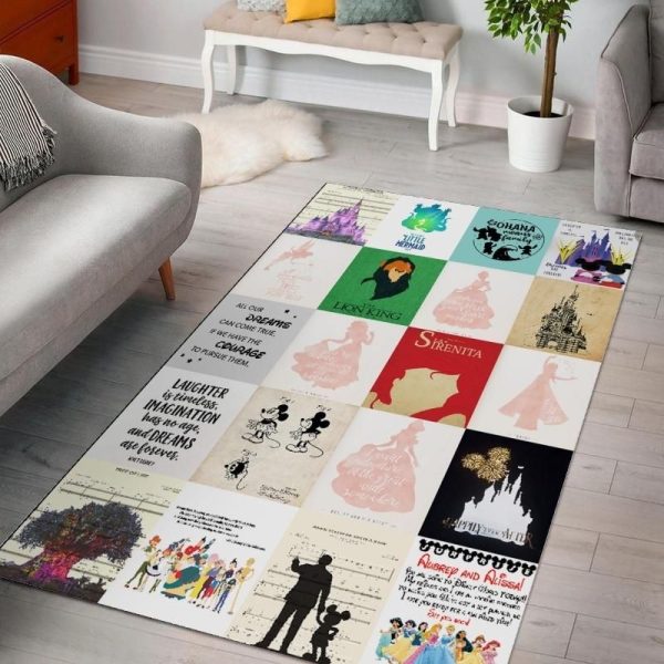 Disney Living Room Area Rug