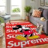 Disney Mickey Mouse Supreme Red Inspired Rug