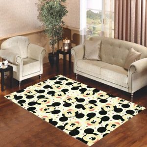 Disney Mickey Pattern Living Room Carpet Rugs