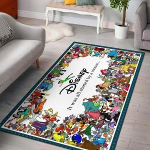 Disney World Living Room Area Rug