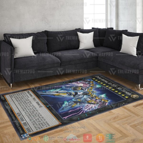 Divine Arsenal Aa-Zeus Sky Thunder Carpet Rug