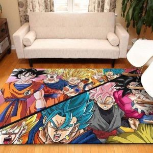 Dragon Ball Area Luxury Rug Carpets - Son Goku