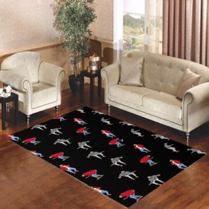 Drake Hotline Bling Dance Black Living Room Carpet Rugs