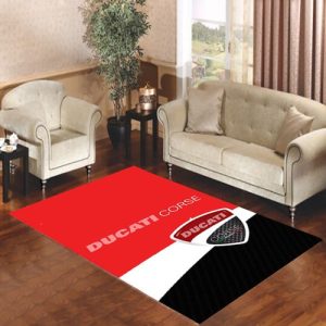 Ducati Corse Moto Gp Living Room Carpet Rugs