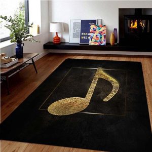 Eighth Note Music Note Rug Carpet