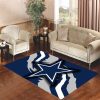 Elegant Dallas Cowboys Wallpaper Living Room Carpet Rugs