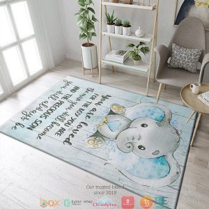 Elephants Geeky Rug Carpet