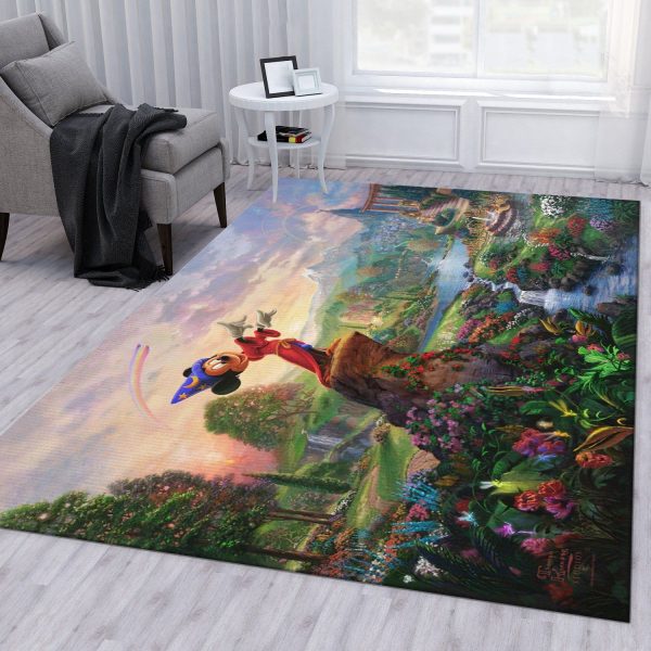 Fantasia Disney Area Rug Bedroom Rug Floor Decor Home Decor