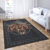 Fenrir Bound By Chains And Sealed By Runic – Viking Area Rug