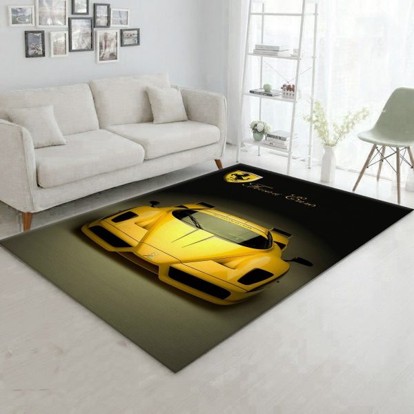 Ferrari Enzo Area Rug For Christmas Living Room Floor Decor Home Decor