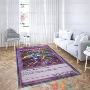 Five Headed Dragon Carpet Rug