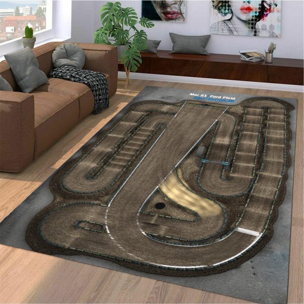 Ford Field Detroit Rug