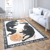 Frenrir – Skoll And Hati – Rune – Viking Area Rug