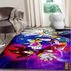 Game Lovers - Sonic The Hedgehog Film Area Rug - Gaming Hp80526 Rug Carpet