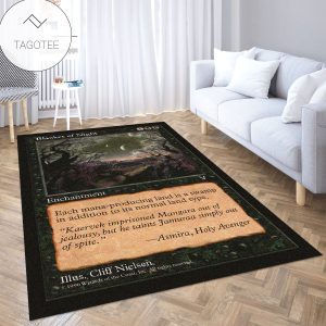 Game Mtg Magic The Gathering Blanket Of Night Rectangular Rug