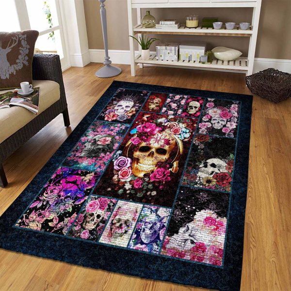 Gothic Skullcap Xn14708 Rug Carpet