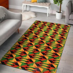 Greek Life Ghana Special Kente Inspired Rug