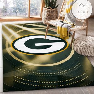 Green Bay Packers Nfl Area Rug Bedroom Rug Us Gift Decor