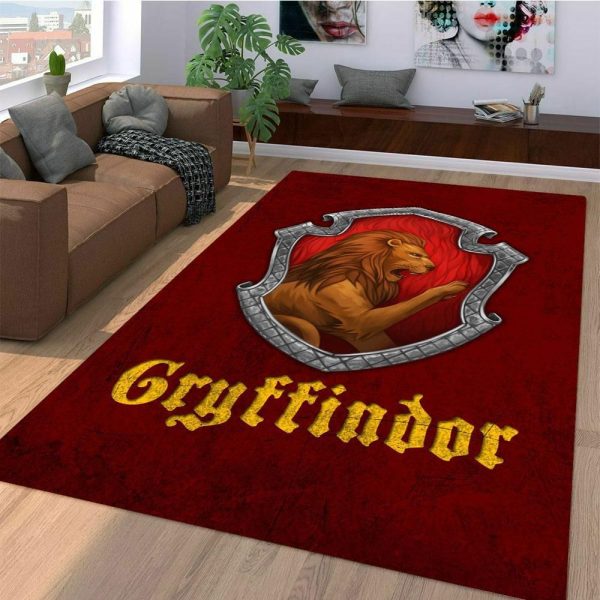 Gryffindor Harry Potter Area Rug Rugs For Living Room