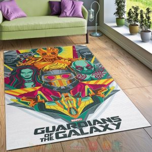 Guardians Of The Galaxy Marvel Superhero Movies Area Rugs