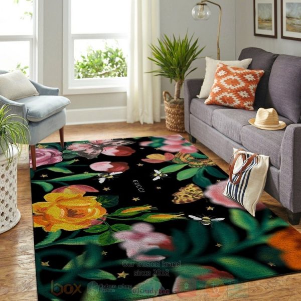 Gucci Bee-Flower Inspired Rug