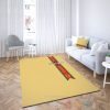 Gucci Bee Yellow Inspired Rug