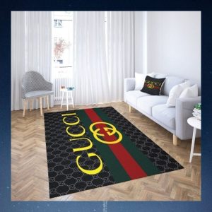 Gucci Black Carpet Rug