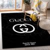 Gucci Black Marble Marmor Area Rug Living Room Rug Christmas Gift Us Decor