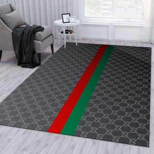 Gucci Fashion Brand Rug Living Room Rug Us Gift Decor