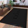 Gucci Full Black Caro Inspired Rug