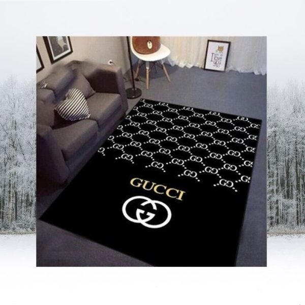 Gucci Gc Black Rug