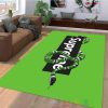 Gucci Green Snake Supreme Inspired Rug