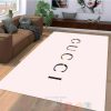 Gucci Light Pink Inspired Rug