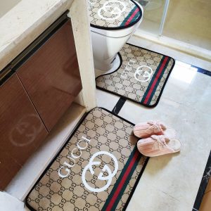 Gucci Monogram Bathroom Rug Sets