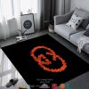 Gucci Orange And Black Carpet Rug