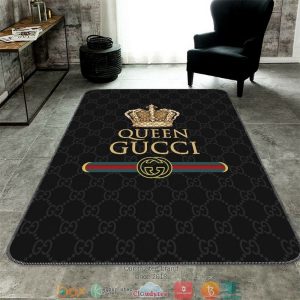 Gucci Queen Red Green Stripe Carpet Rug