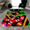 Gucci Red Snake Carpet Rug