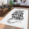 Gucci Snake Anti Social Social Club Inspired Rug