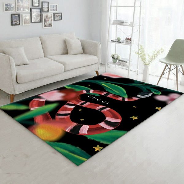 Gucci Snake Area Rug Bedroom Rug Floor Decor Home Decor