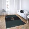 Gucci Snake Dark Grey-Black Inspired Rug