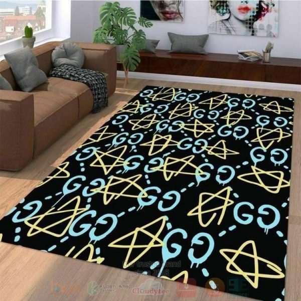 Gucci Star Inspired Rug