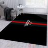 Gucci Stripes Full Black Inspired Rug